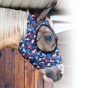 PROFESSIONAL'S CHOICE Comfort Fit Lycra Fly MaskFit Lycra Fly Mask  (CFM)