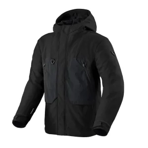 REV'IT! Men's Entropy H2O Black Jacket (FJT449-1010)