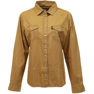 HOOEY Women's Del Denim Tan Chambray Long Sleeve Shirt (HT1878TN)