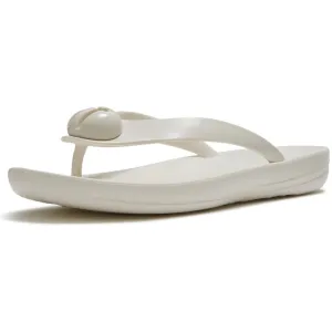 FITFLOP Women's IQushion Glossy-Button Flip-Flops (A6O)
