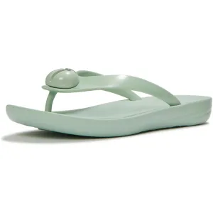 FITFLOP Women's IQushion Glossy-Button Flip-Flops (A6O)