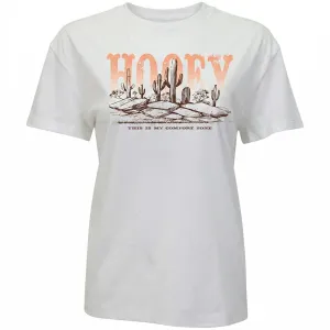 HOOEY Women's Sonora Cream T-Shirt (HT1896CR)
