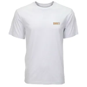 HOOEY Men's Wild Ride White Crew Neck Cotton SS T-Shirt (HT1911WH)
