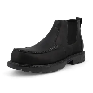 TWISTED X Men's 4in Work Chelsea Black Boots (MXCN006)