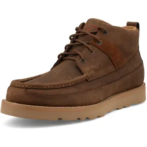 TWISTED X Men's 4in Wedge Sole Tobacco Brown Boots (MCA0065)