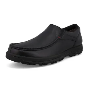 TWISTED X Men's Slip-On Antique Black Driving Moc (MXC0020)