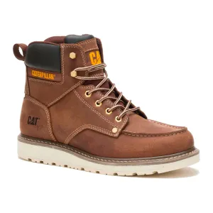 CAT Men Calibrate Steel Toe Khaki Work Boots (P51074)