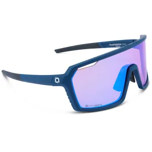 OPTIC NERVE Unisex FixiePHENOM 2.0 Matte Blue Frame with Copper Lens Silver Mirror Sunglasses (22812)
