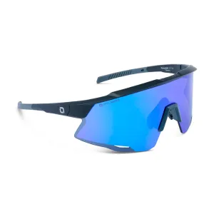 OPTIC NERVE FixieAIR Matte Black with Brown Lens Blue Mirror Sunglasses (22798)
