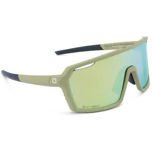 OPTIC NERVE FixiePHENOM 2.0 Matte Green with Brown Lens Gold Mirror Sunglasses (22811)