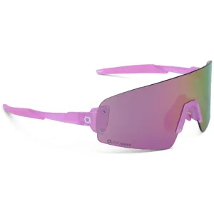 OPTIC NERVE FixieBLISS Crystal Pink with Brown Lens Pink Mirror Sunglasses (22804)