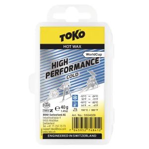 TOKO World Cup High Performance Cold 40g Hot Wax (5504029)
