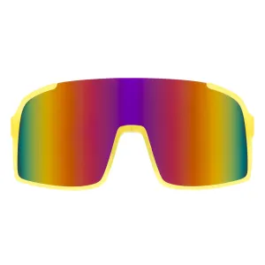 GOODR Unisex Lives Life in All-Caps Yellow Sunglasses (G00895-ATG-01)