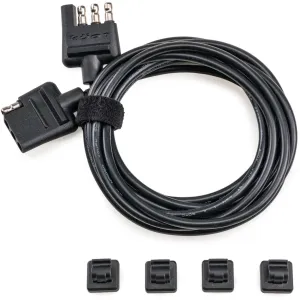 KUAT Long 4 Pin Flat Rack to Car Wiring Harness (APWHE2)