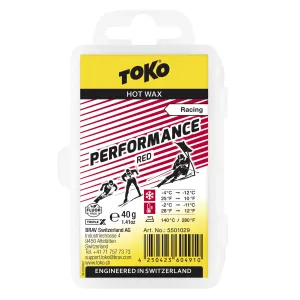 TOKO Performance Red 40g Hot Wax (5501029)