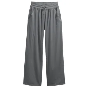 THE NORTH FACE Women's Aphrodite Arise Wide Leg Smoked Pearl Regular Pants (NF0A8DPY0UZREG)