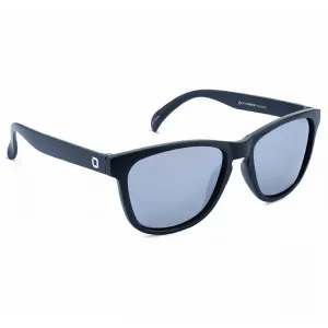 OPTIC NERVE Unisex Fairplay Matte Black Frame with Smoke Lens Silver Mirror Sunglasses (22693)