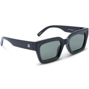 OPTIC NERVE Unisex Afterglow Shiny Black Frame with Smoke Lens Sunglasses (22756)