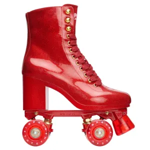 IMPALA Marawa High Heel Marawa Red Glitter Roller Skate (IMPROLLHH-MARAWA_RED_GLITTER)