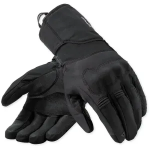 REV'IT! Men's Convergent H2O Black Gloves (FGS256-1010)