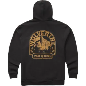 WOLVERINE Men's Tombstone Rig Black Graphic Hoody (W1220190-1002)