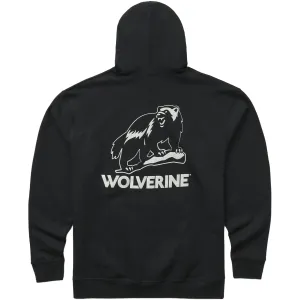 WOLVERINE Men's Wolverine Black Graphic Hoody (W1220190-1004)