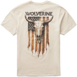 WOLVERINE Men's Steer Patriot Short Sleeve Graphic Tee (W1220188)