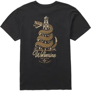 WOLVERINE Men's Rattler Rig Military Heather Short Sleeve Graphic Tee (W1220188-1005)