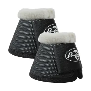 PROFESSIONAL'S CHOICE All Purpose Bell Boots w/ Fleece (BBF30-BLA)