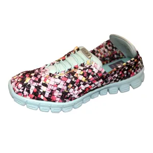 ZEE ALEXIS Women's Danielle Woven Casual Sneakers