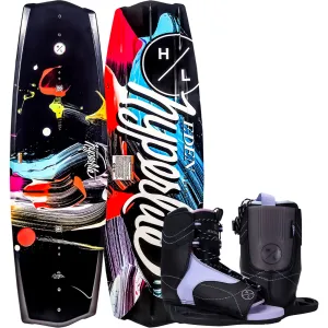 HYPERLITE Eden Jr. 125 Wakeboard with Jinx-Girls Bindings (25320102)