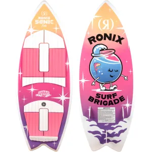 RONIX Girl's Fish Sonic 3'9" Pink Splash Wakesurf Board (252403)