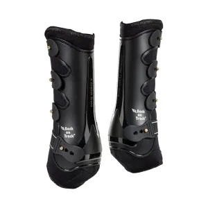 BACK ON TRACK Royal Work Front Black Boot