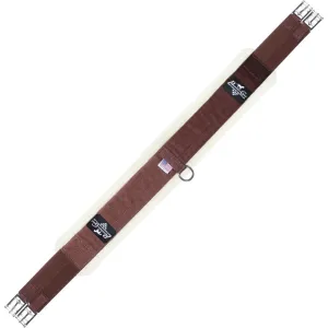 PROFESSIONAL'S CHOICE Chocolate English Girth with Merino Wool (EGM-CHO)