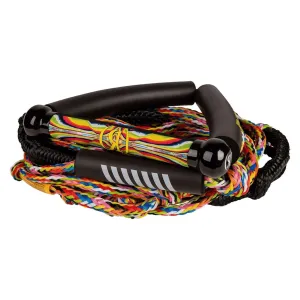 RONIX Bungee 10in Handle w 25ft 4-Sect. Surf Rope