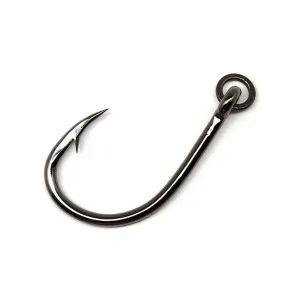 GAMAKATSU Live Bait NS Black Hook w/ Solid Ring (18413R)