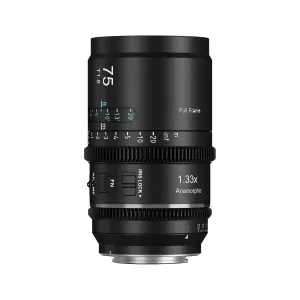 SIRUI Astra T1.8 1.33x 100mm E Mount Blue Streak Full-Frame Autofocus Anamorphic Cine Lens (AST-100-EB)