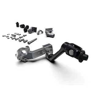 CIRO Goldstrike Black 3-Way Adjustable Highway Peg Mounts for Gold Wing '18-UP (603)