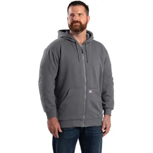 BERNE Men's Heritage Thermal-Lined Full-Zip Hooded Sweatshirt (SZ101GPH)