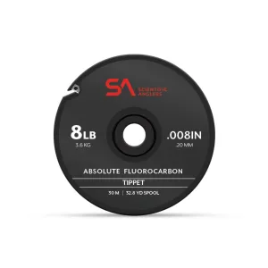 SCIENTIFIC ANGLERS Absolute Fluorocarbon Clear 30m Tippet