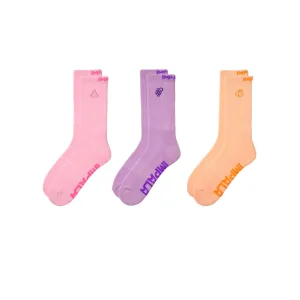 IMPALA Skate 1Sz 3-Pack Socks (IM787002-1Sz)