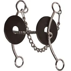 PROFESSIONAL'S CHOICE Brittany Pozzi Lifter Series Long Shank Twisted Wire Snaffle Bit (BPB-123)