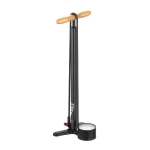 LEZYNE Clik Floor Drive HV Flat Black Bike Pump (1-FP-CLKHVFLDR-V147)