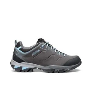 ASOLO Women's Acadia LTH GTX Bunion Fit Graphite/Sky Blue Shoes (B40099-B199)