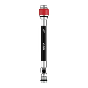 LEZYNE ABS Flex Hose With Clik Chuck Black (1-RP-HOSE-V1CLK)