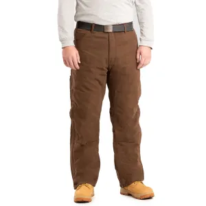 BERNE Men's Highland Washed Duck Insulated Bark Outer Pants (P966BB)