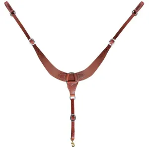 PROFESSIONAL'S CHOICE Pulling Oiled R/O Heavy Oil Horse Breast Collar (1063HL)