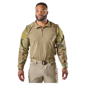 TRU-SPEC  Men's Combat 1/4 Zip Scorpion OCP LS Shirt (1653)