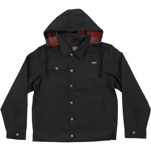 BERNE Men's Lightweight Lined Insulated Black Jacket (J357BK)
