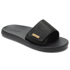 COBIAN Women's Ibiza Black Slides (IBI26-001)